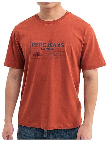 Pepe jeans tharky groen t-shirt voor heren
