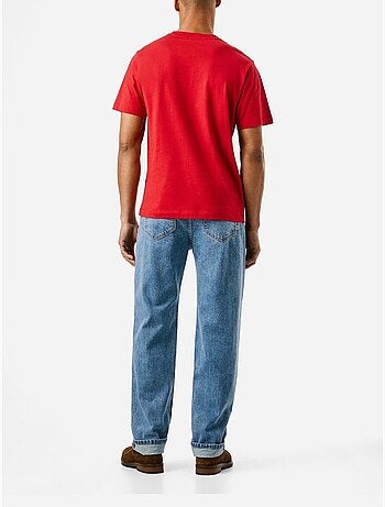 Pepe jeans trey rood t-shirt voor heren