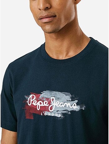 Pepe jeans trey t-shirt voor heren - marineblauw