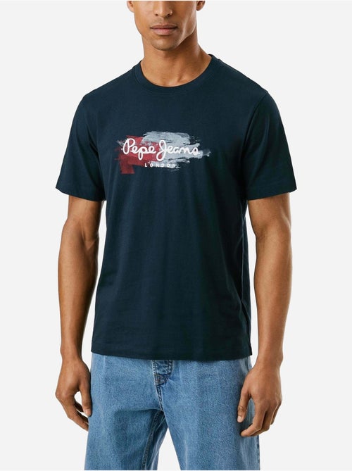 Pepe jeans trey t-shirt voor heren - marineblauw - Kiabi Pepe jeans trey t-shirt voor heren - marineblauw - Kiabi