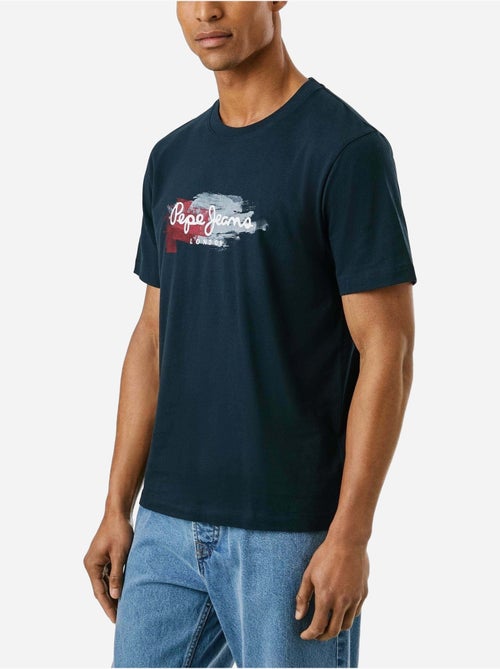 Pepe jeans trey t-shirt voor heren - marineblauw - Kiabi Pepe jeans trey t-shirt voor heren - marineblauw - Kiabi