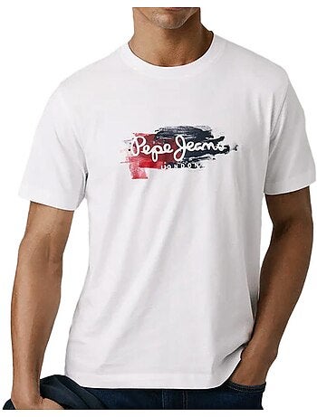 Pepe jeans trey rood t-shirt voor heren