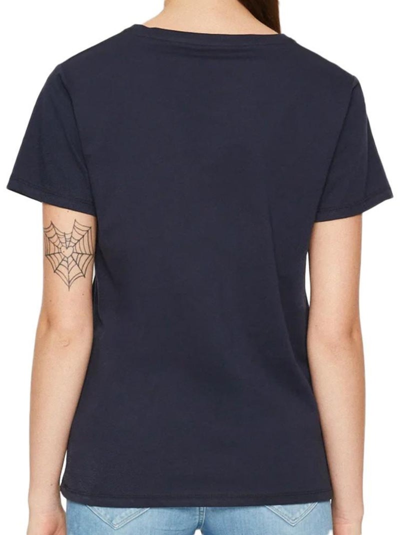 Pepe Jeans Wendy V-hals T-shirt voor Dames - Marineblauw Marineblauw - Kiabi