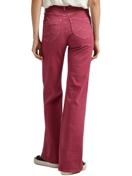 Pepe Jeans Willa Rode Flared Jeans voor Dames - Kiabi