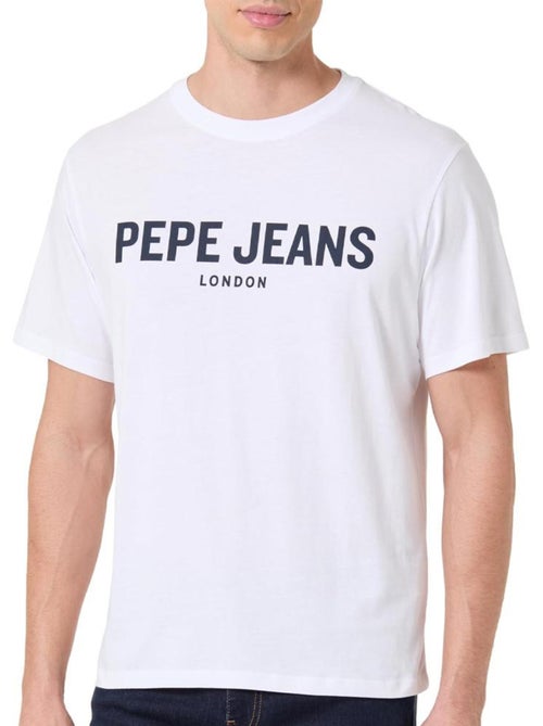 Pepe Jeans Wit T-shirt voor Heren - Kiabi Pepe Jeans Wit T-shirt voor Heren - Kiabi