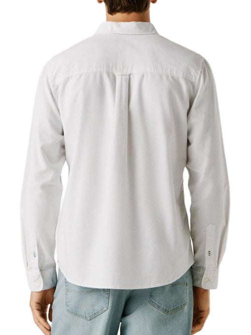 Pepe Jeans Witte Herenoverhemden - Kiabi Pepe Jeans Witte Herenoverhemden - Kiabi