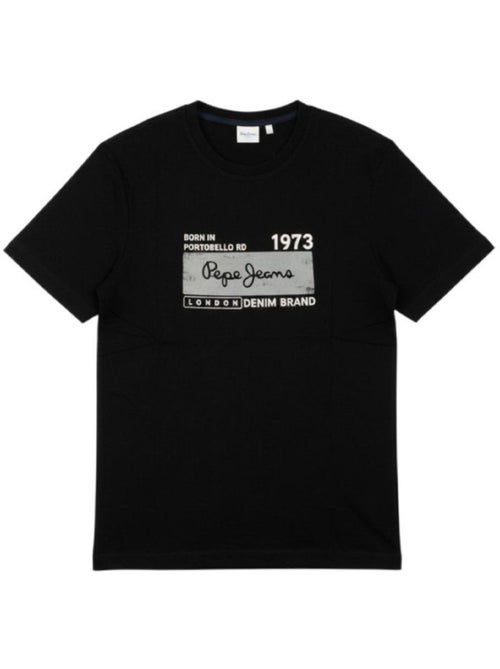 Pepe Jeans Zwart T-shirt voor Heren - PJL M - Kiabi Pepe Jeans Zwart T-shirt voor Heren - PJL M - Kiabi