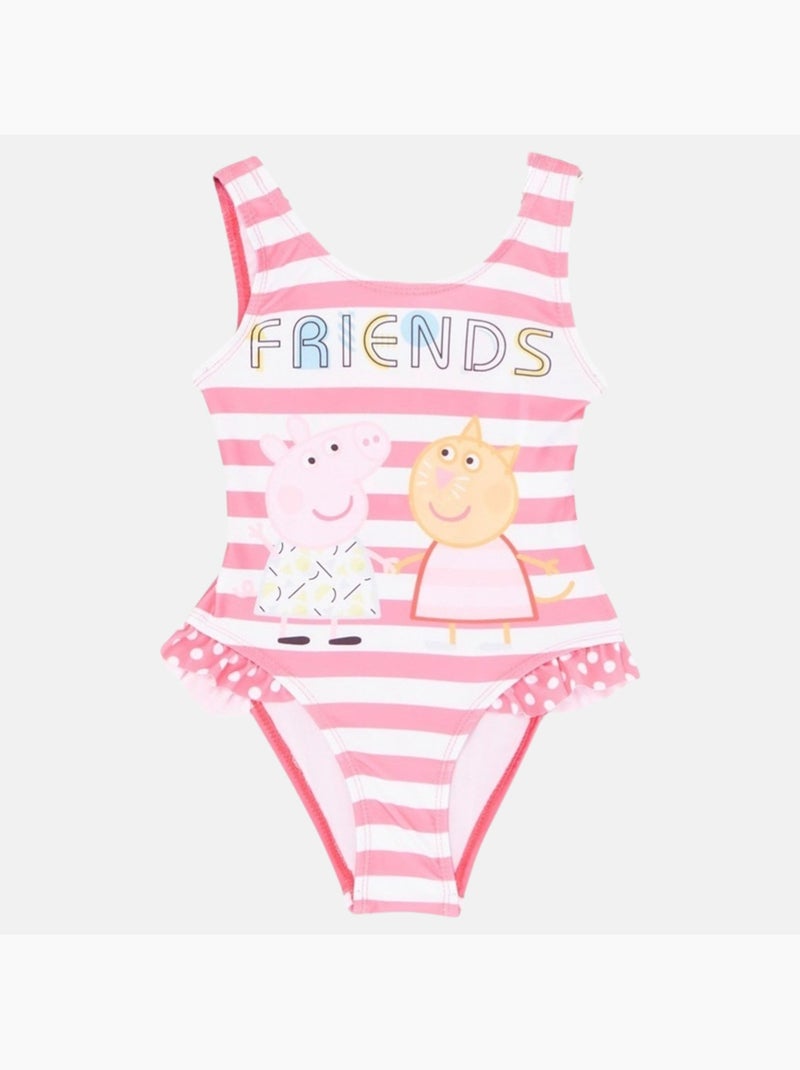 Peppa Pig - Maillot de bain enfant imprimé Rose - Kiabi