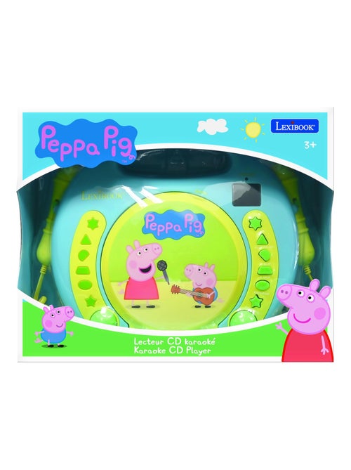 Peppa pig draagbare cd-speler met 2 meezingmicrofoons - Kiabi Peppa pig draagbare cd-speler met 2 meezingmicrofoons - Kiabi