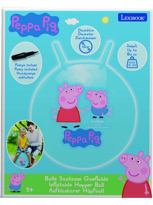 Peppa pig opblaasbare skippybal 18' / 45cm - Kiabi Peppa pig opblaasbare skippybal 18' / 45cm - Kiabi