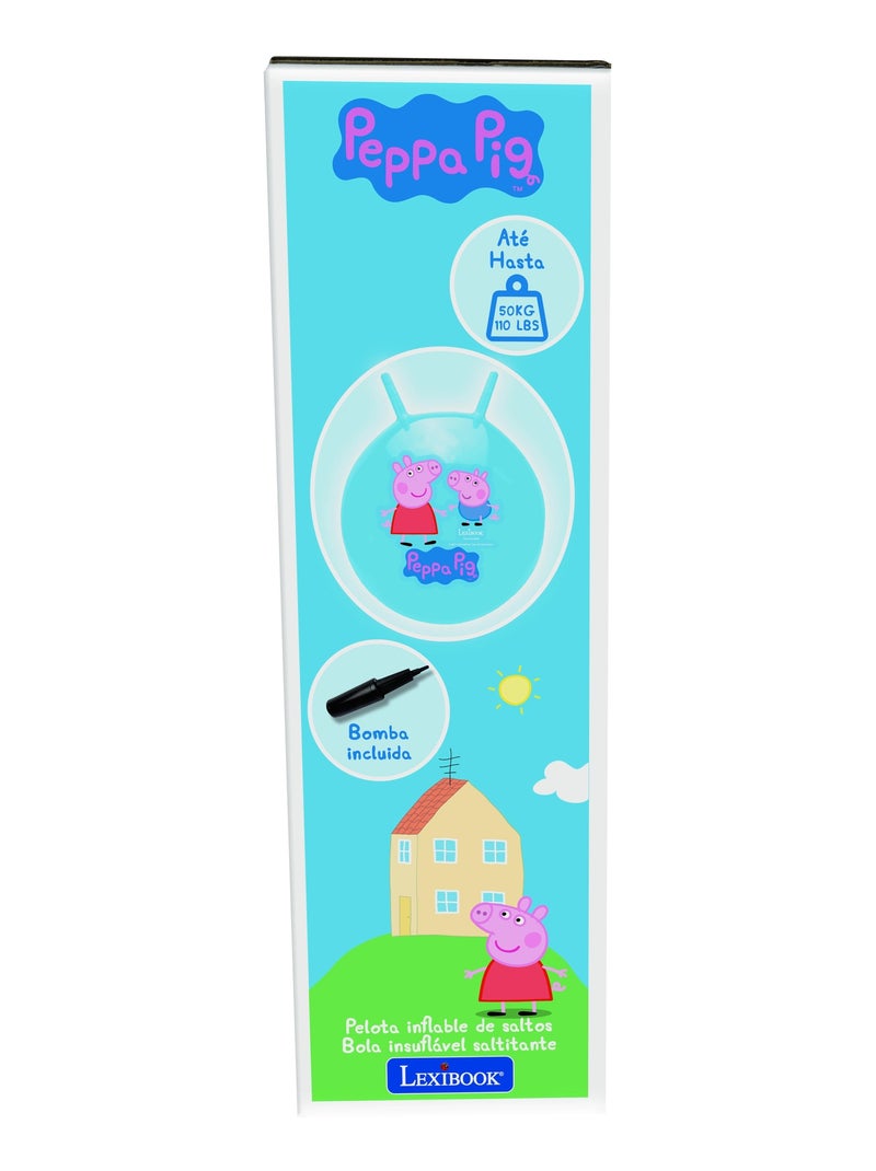 Peppa pig opblaasbare skippybal 18' / 45cm Blauw - Kiabi