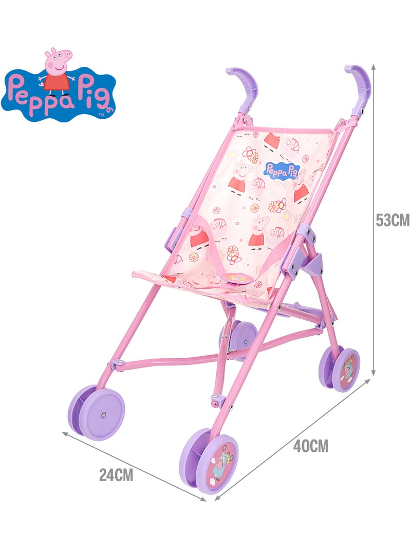Peppa pig poppenwandelwagen + 24 maanden N.v.t. - Kiabi