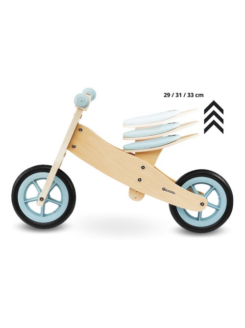 Percy 2-in-1 houten driewieler en loopfiets – verstelbaar en lichtgewicht - Kiabi Percy 2-in-1 houten driewieler en loopfiets – verstelbaar en lichtgewicht - Kiabi