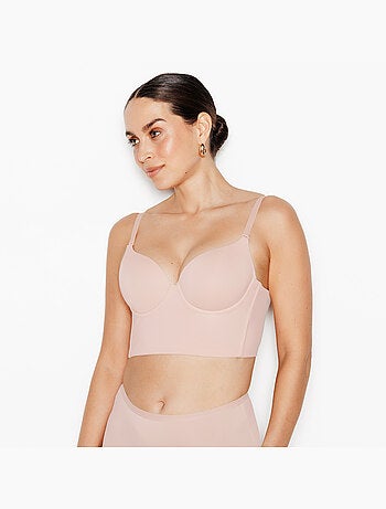 Perfect beha push-up rugloos microvezel natuurlijk