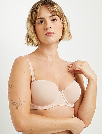 Perfect beha versterkend bandeau microvezel natuurlijk