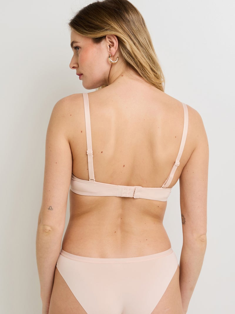 Perfect beha vormgevend microvezel natuurlijk Zandbeige - Kiabi