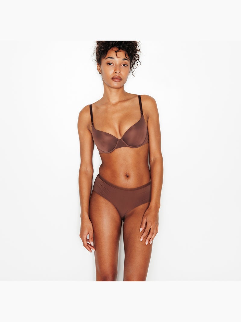 Perfect shorty microvezel bruin Bruin - Kiabi