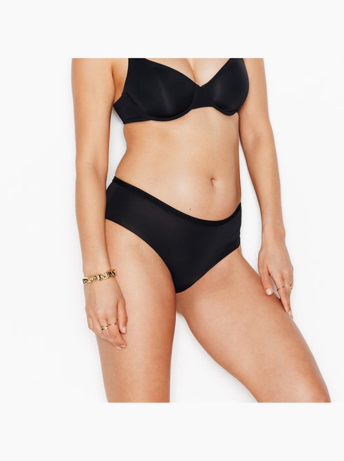 Perfect shorty microvezel zwart - Kiabi