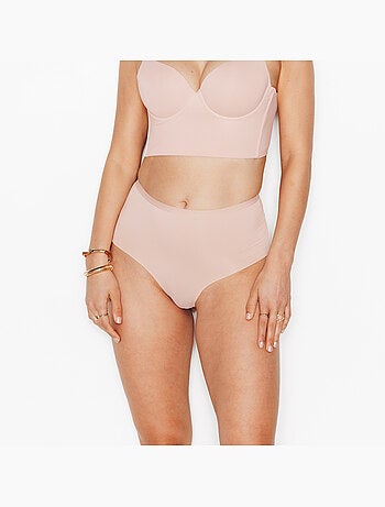 Perfect slip hoge microvezel bruin