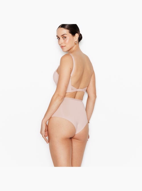 Perfect slip hoge microvezel natuurlijk - Kiabi