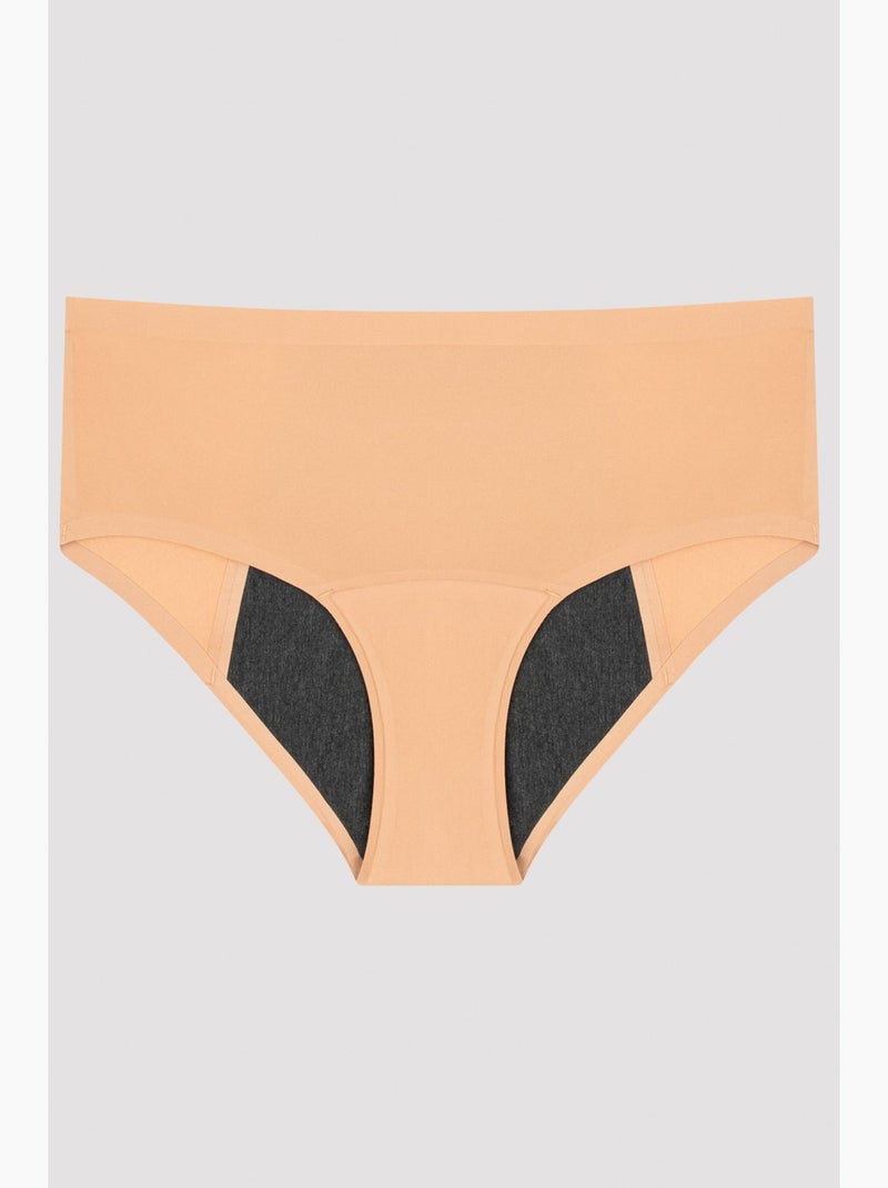 Period night slip met hoge taille 3-pack penti Nude - Kiabi