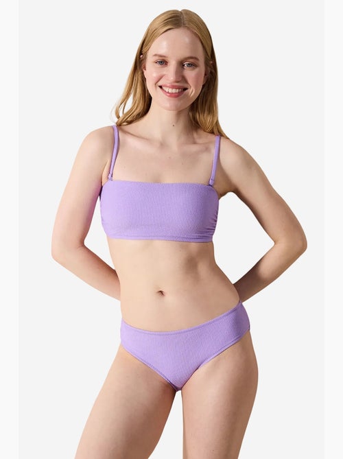 Perla bikinibroekje met structuur penti - Kiabi Perla bikinibroekje met structuur penti - Kiabi