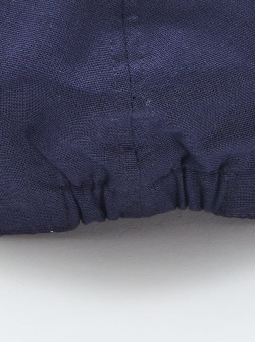 Pet in gavrochestijl met linneneffect - Kiabi