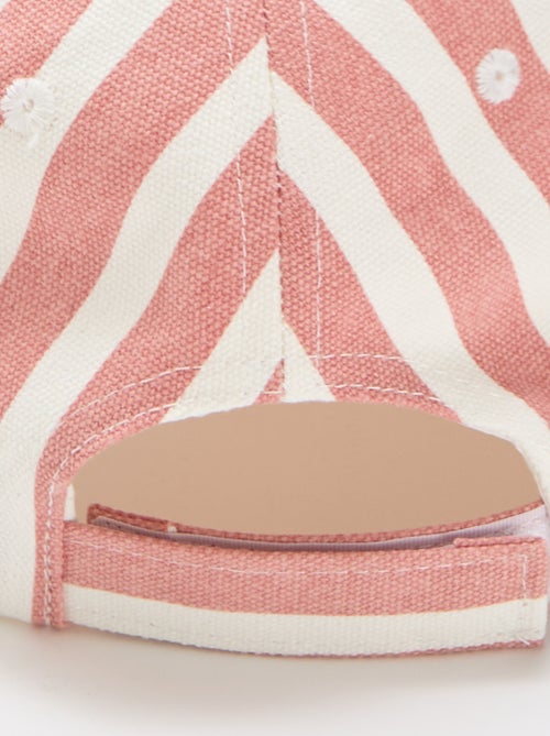 Pet met motief, verstelbaar met klittenband - Kiabi