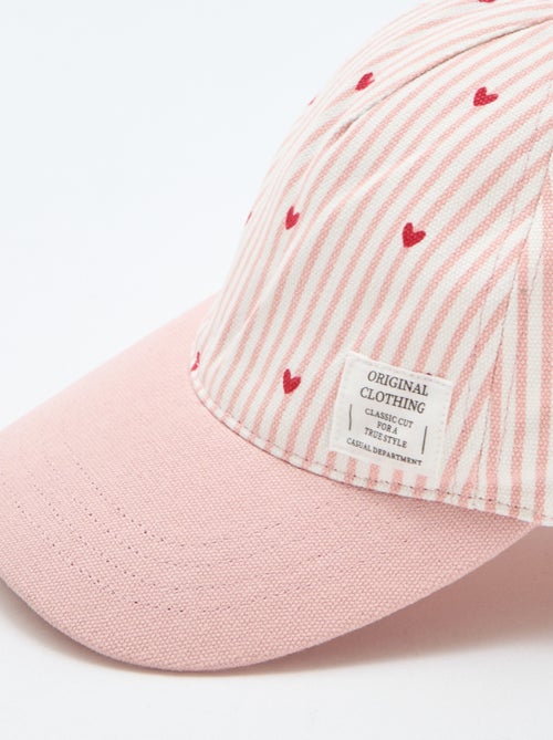 Pet met motief, verstelbaar met klittenband - Kiabi