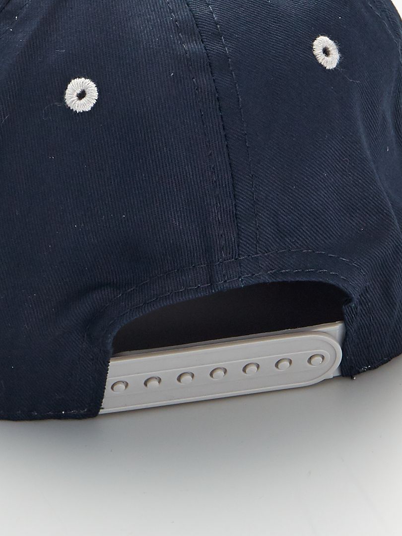 Pet met platte klep BLAUW Kiabi 6.00€