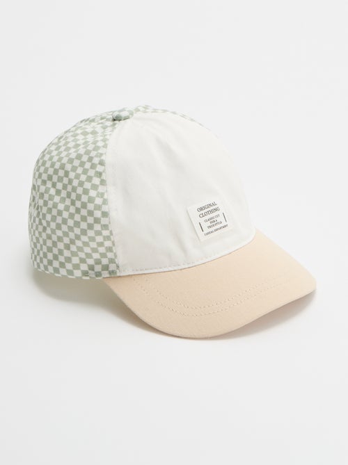 Pet met print in baseballstijl - Kiabi