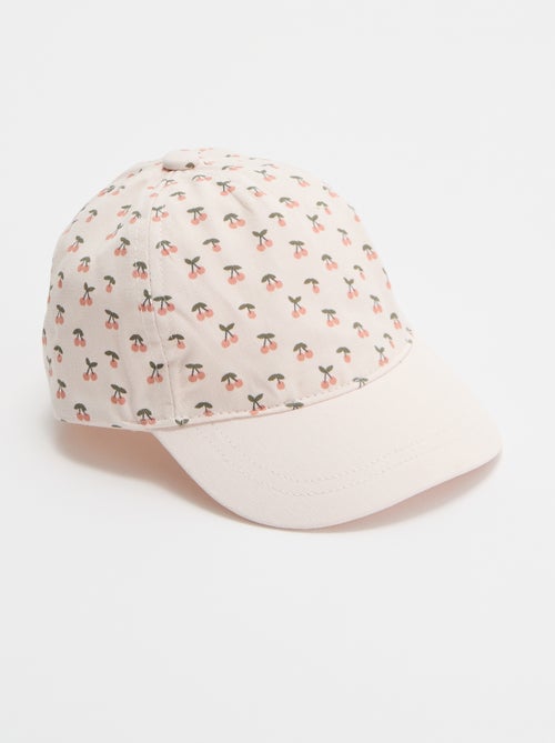 Pet met print in baseballstijl - Kiabi