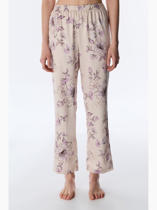 Petal satijnen pyjamabroek penti - Kiabi Petal satijnen pyjamabroek penti - Kiabi