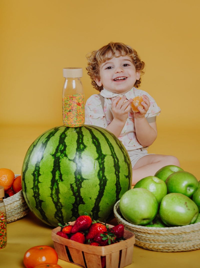 Petit boum | bouteille sensorielle learn fruits Multicolore - Kiabi