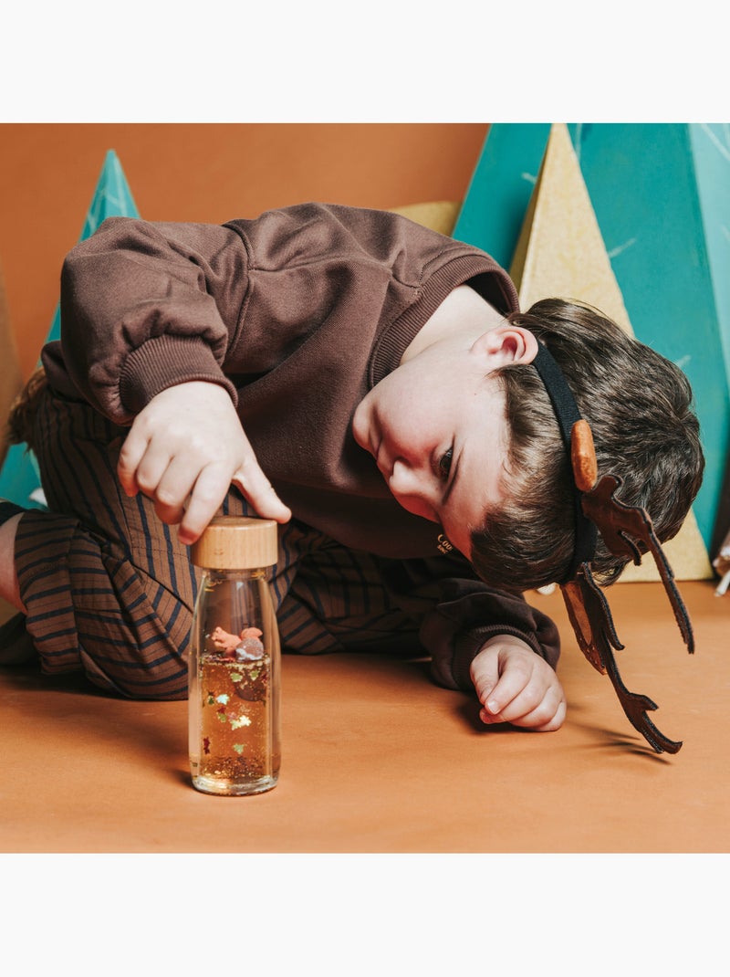 Petit boum | bouteille sensorielle move automne Marron chocolat - Kiabi