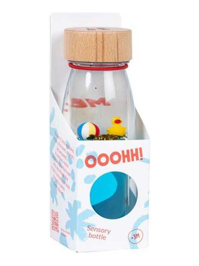 Petit boum | bouteille sensorielle move petit canard Bleu - Kiabi