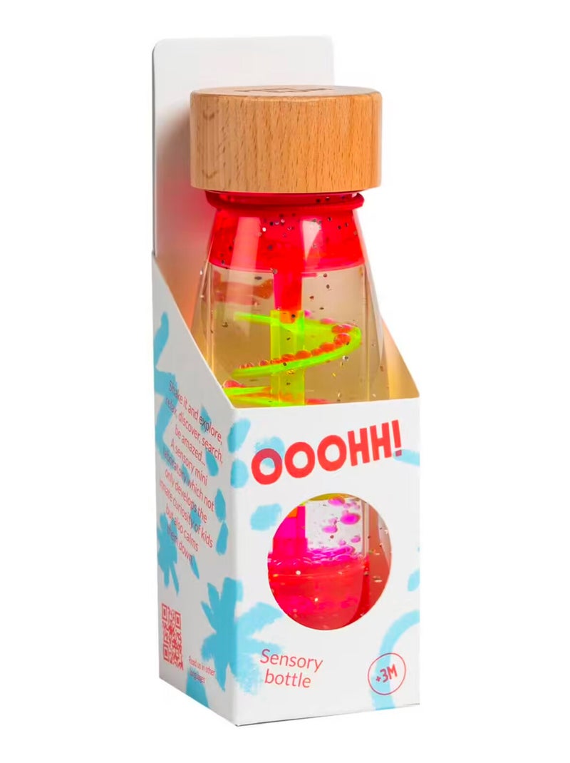 Petit boum | bouteille sensorielle move spirale Rose - Kiabi