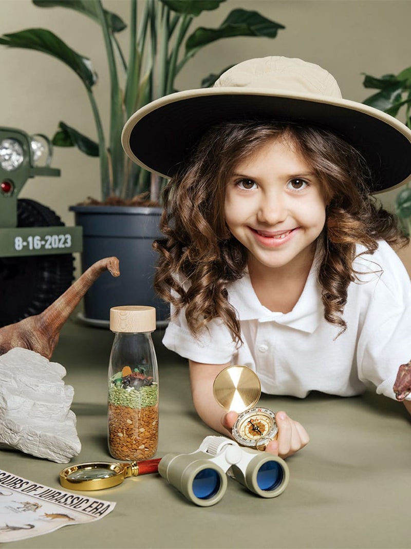 Petit boum | bouteille sensorielle spy jurassic Marron chocolat - Kiabi