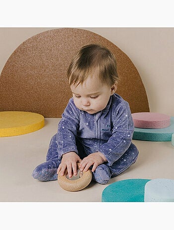 Petit boum | hochet sensoriel donut miroir