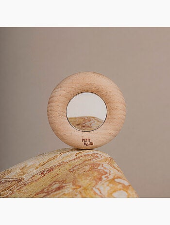 Petit boum | hochet sensoriel donut miroir