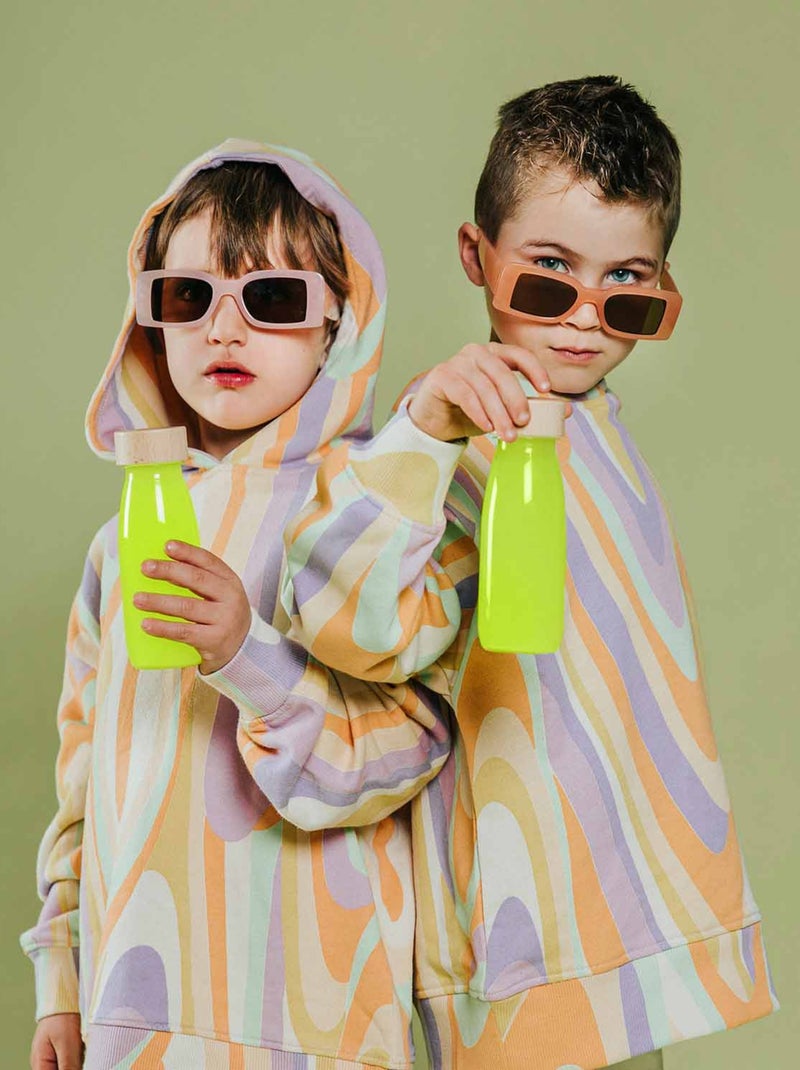 Petit boum | lot de 3 bouteilles sensorielles paradise Jaune - Kiabi