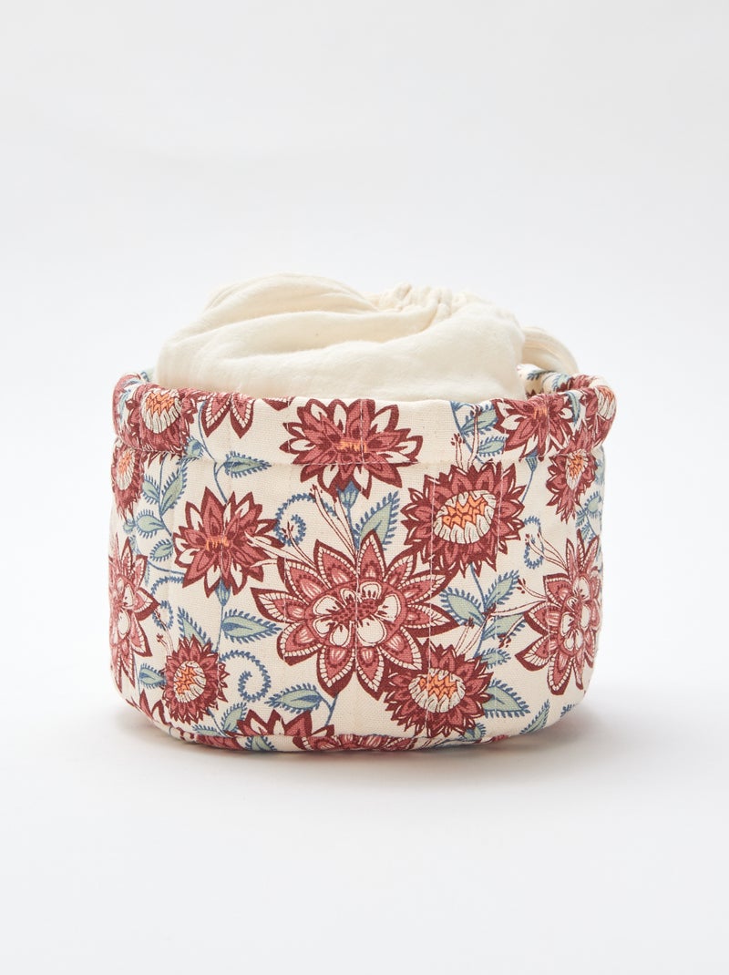 Petit panier de rangement - Kiabi Home Bleu - Kiabi