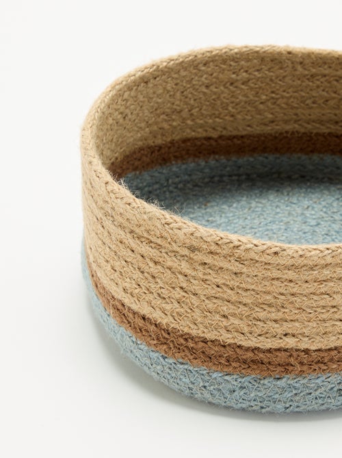 Petit panier de rangement en jute - Kiabi Petit panier de rangement en jute - Kiabi