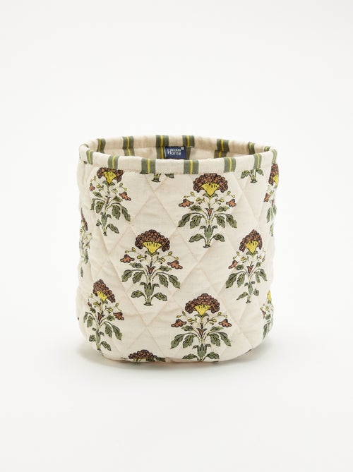 Petit panier de rangement imprimé - Kiabi Petit panier de rangement imprimé - Kiabi