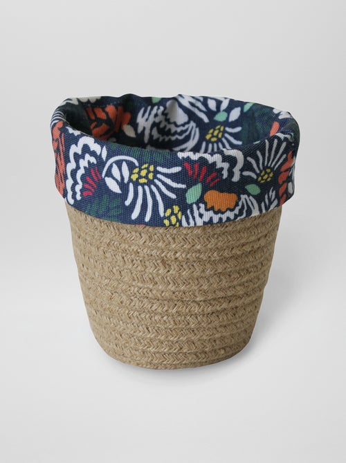 Petit panier en corde - Kiabi