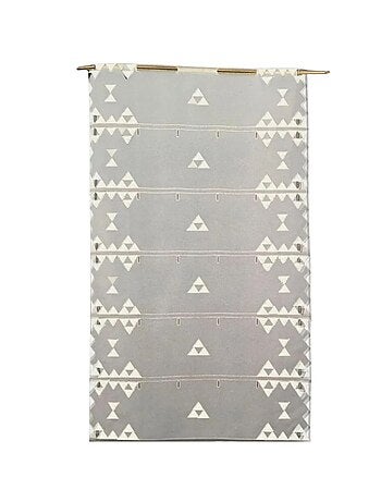 Petit voilage de fenêtre broderie triangle