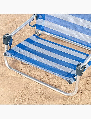 Petite chaise de plage pliante avec harnais d'épaule aktive