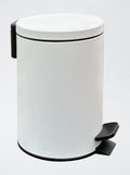 Petite poubelle de salle de bain blanc - Kiabi