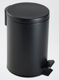 Petite poubelle de salle de bain noir - Kiabi