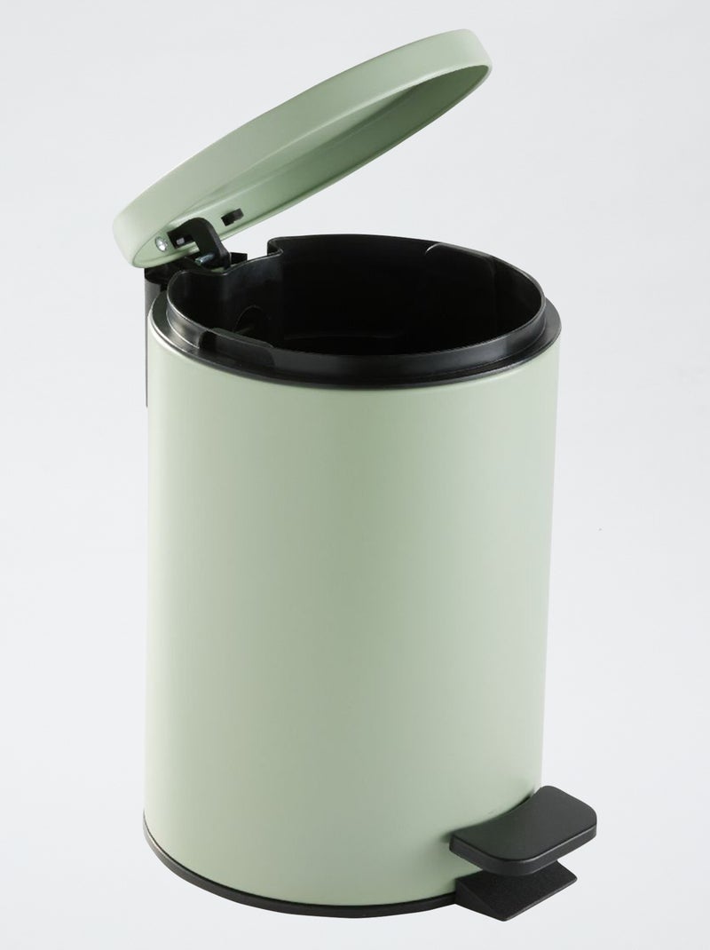 Petite poubelle de salle de bain VERT - Kiabi